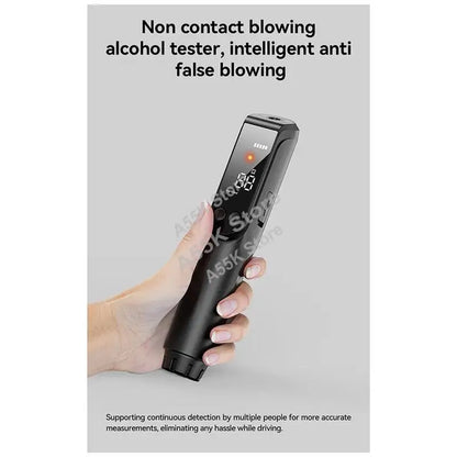 A55K Non-Contact Alcohol Breathalyzer – High-Precision Breath Alcohol Tester for Overnight Alcohol Detection