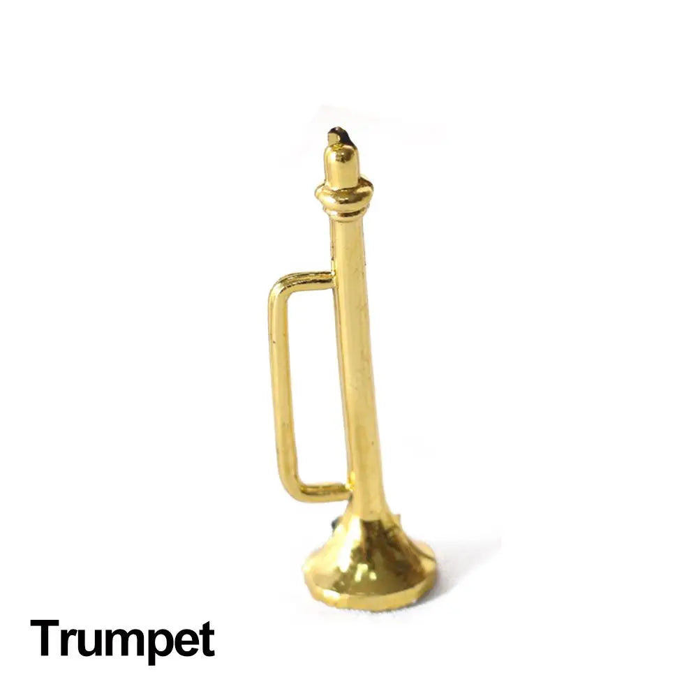 1/12 Miniature Doll Musical Instruments - Piano, Violin, Guitar & More Dollhouse Accessories Collection