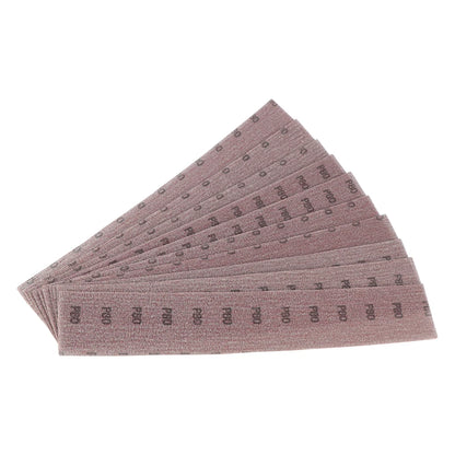 HIFESON Mesh Sandpaper Set 70x420mm Hook & Loop Vacuum Sanding Discs – 400x70mm Abrasive Sanding Block Pads for Wood & Metal