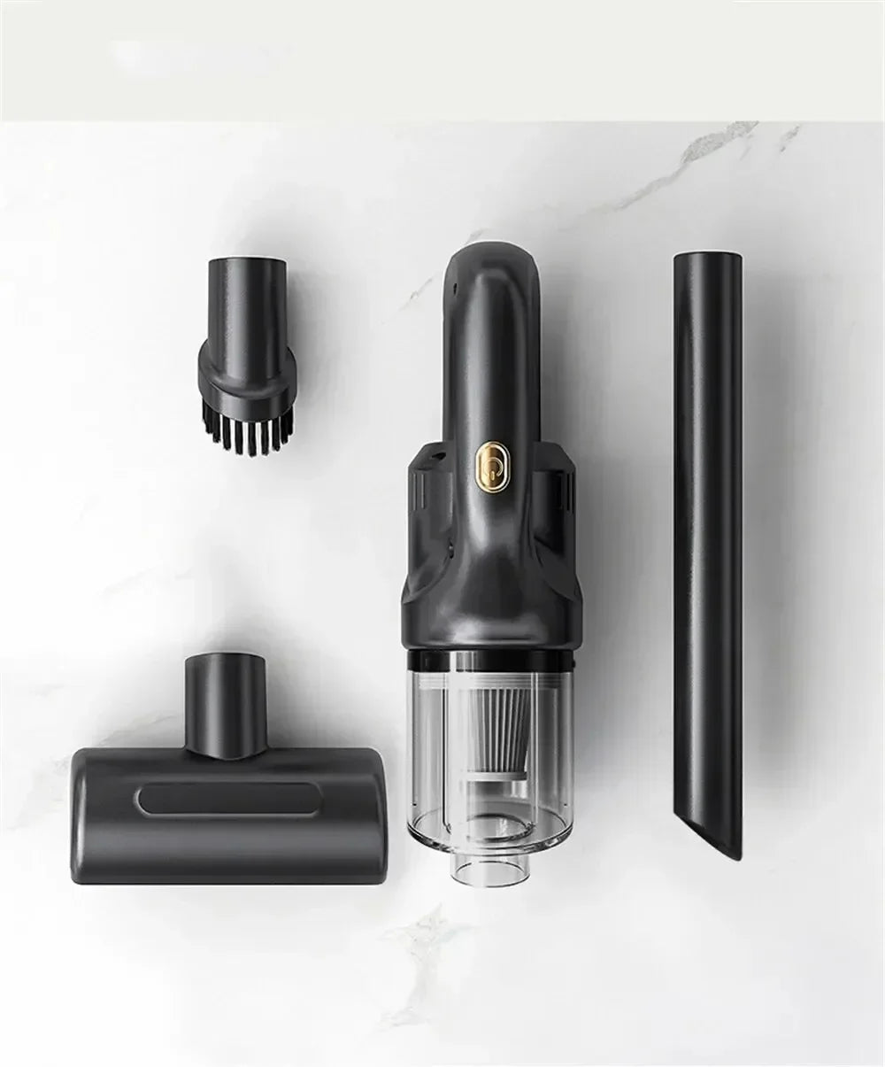 Cordless Handheld Vacuum Cleaner – Rechargeable Wet & Dry Mini Vacuum for Home, Car & Pet Cleaning