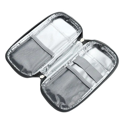 Oxford Cloth Insulin Cooling Bag - Portable Cold Storage Medicine Cooler for Diabetes, Travel-Friendly Drug Freezer