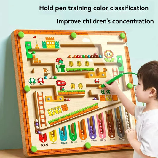 Children’s Magnetic Maze Walking Ball – Early Education Puzzle Toy for Logic, Concentration & Thinking Skills (3+ Years)