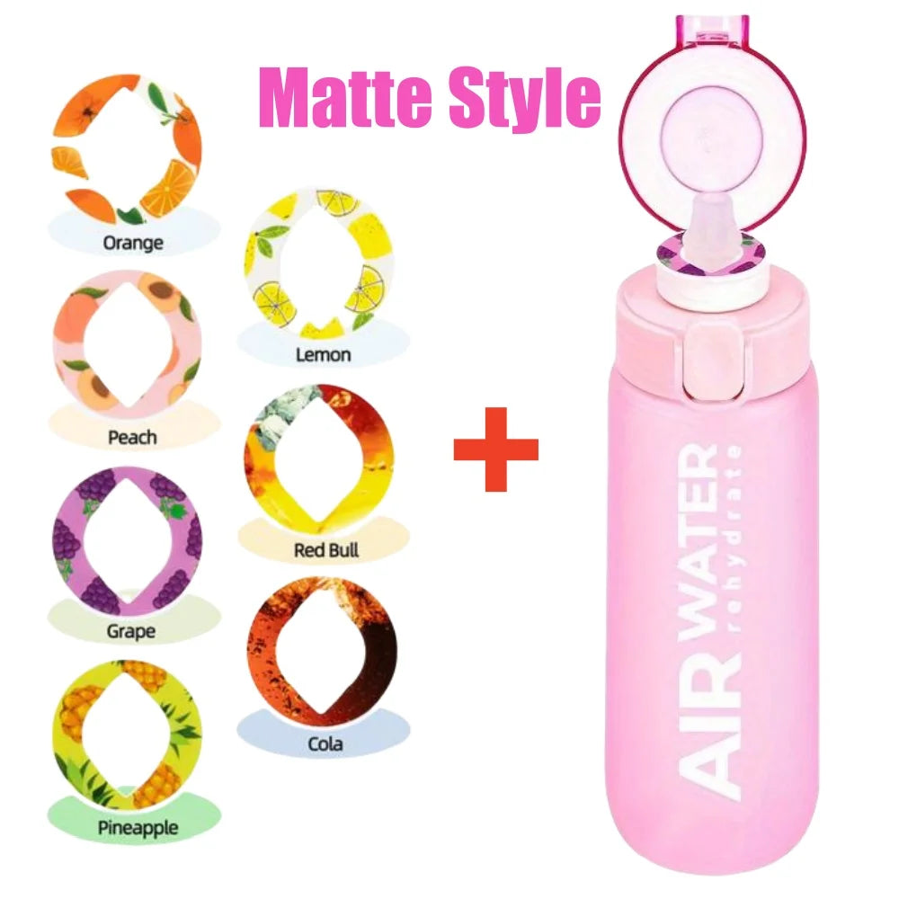 750ml/25oz Fruit Infuser Water Bottle – Zero Sugar, Zero Calorie Sports Drinking Cup with 7 Fruit Pods for Fitness & Outdoor