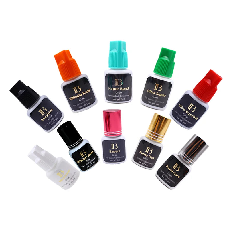 IB Glue Series for Eyelash Extensions — Quick-Drying, Long-Lasting, Low-Irritation Korean Makeup Tool Adhesive