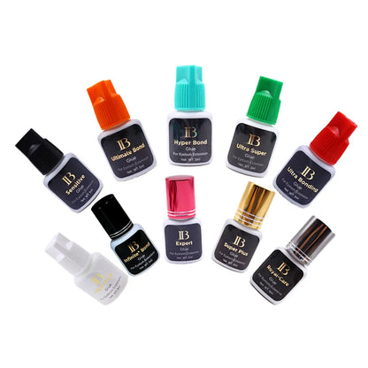 IB Glue Series for Eyelash Extensions — Quick-Drying, Long-Lasting, Low-Irritation Korean Makeup Tool Adhesive