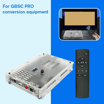 GBSC Pro GBS High-End Video Converter – SCART, RGBS, YPbPr, VGA & Composite (AV/SV) to HDMI for Retro Game Consoles