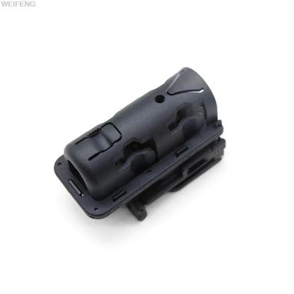360° Rotating Tactical Flashlight Holster Pouch – MOLLE Belt Clip LED Torch Holder Case