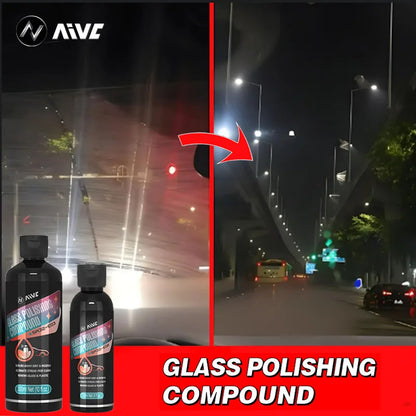 Car Glass Oil Film Remover Paste — Clear Vision Windshield Coating Cleaner