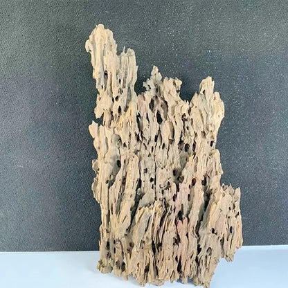 Natural Wooden Driftwood Aquarium Decor – Porous Fish Tank Decoration for Crabs, Shrimp & Fish