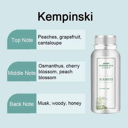 Namste Hotel Essential Oil 100ML – Aroma Fragrance Oil for Diffusers, Home & Hotel Air Freshener