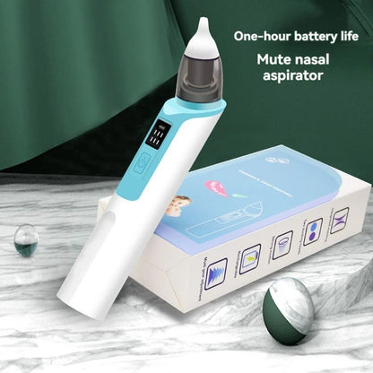 Baby Electric Nasal Aspirator – Rechargeable Nose Cleaner for Newborns and Infants