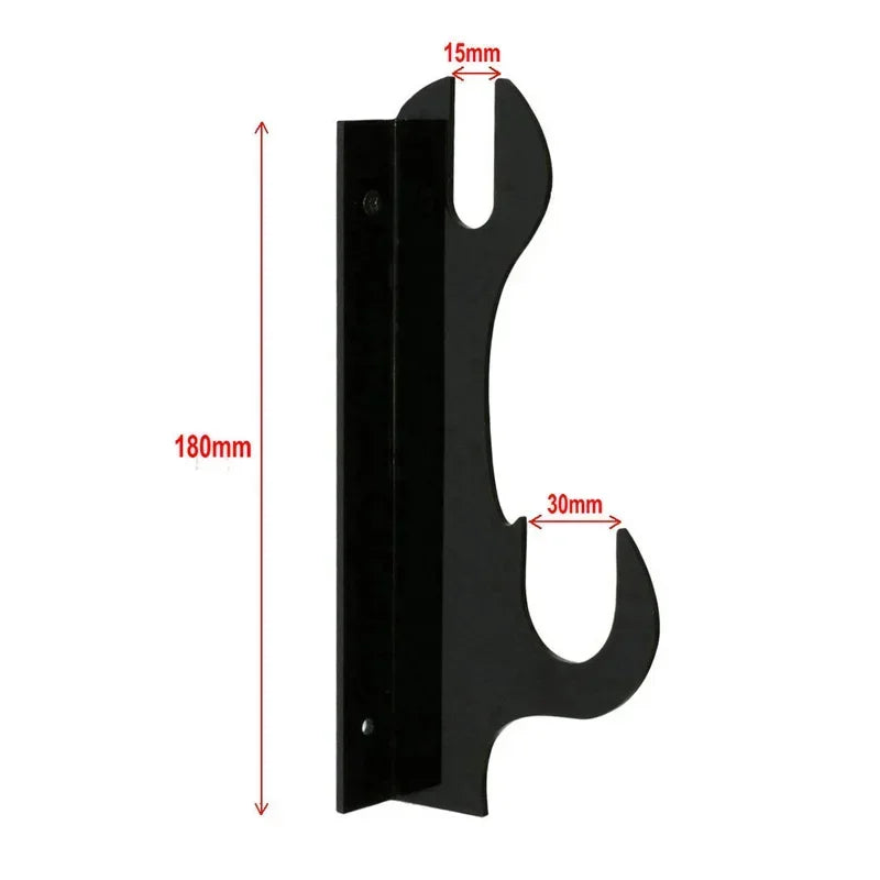 Wall-Mounted Acrylic Samurai Sword Display Stand – Cosplay Sword & Knife Holder for Home Decoration