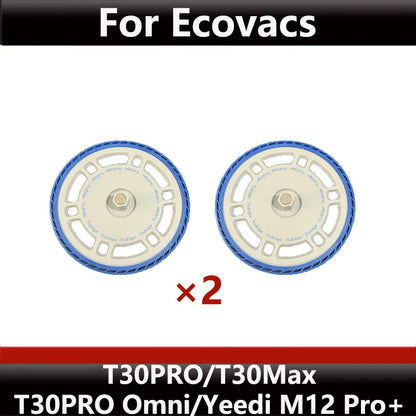 ECOVACS T30S PRO/T30 PRO OMNI & YEEDI M12 Pro+ Robot Vacuum Replacement Parts – Dust Bag, Main & Side Brush, Filter, Mop Accessories