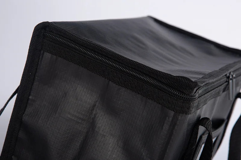 Insulated Thermal Cooler Bag — Large Drink & Food Storage Bag with Zipper, Chilled Lunch Box for Picnic & Meal Storage