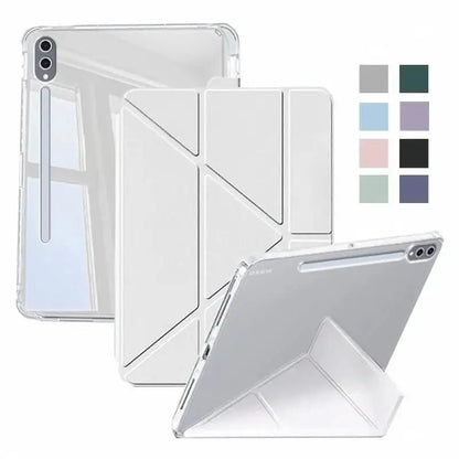 Samsung Galaxy Tab Smart Cover Case — Compatible with S10 Lite, S11, S9, S10 FE, S7/S7 FE, S8 Plus, S9 FE, A11/A9 Plus Lite, S6 Lite, S10 FE Plus 8.7–13.1″