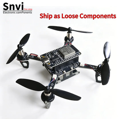 Xinwei E1 Open-Source Mini Drone Kit - ESP32 DIY Self-Assembly Quadcopter Multirotor Parts Pack