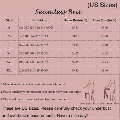 Women’s Pink Leopard Print Bra – Seamless Wire-Free Full Cup Underwear, Soft Support, Breathable Deep V Design