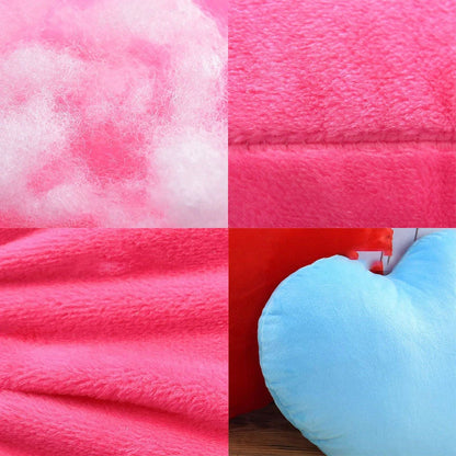 Cute Heart-Shaped Plush Pillow – Soft Sleeping Cushion for Living Room Decor, Valentine’s Day Gifts, Comfortable Sofa Pillow (15/20/30cm)
