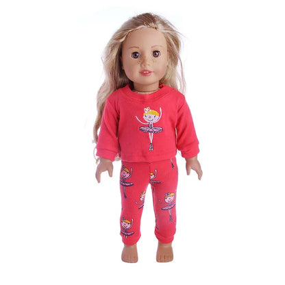 15-Style Doll Pajamas & Nightgowns – Cute Patterns for 18-Inch American & 43cm Born Dolls, Doll Accessories Toy