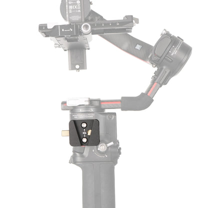 V-Mount Battery Holder Clamp - V-Lock Clip Adapter for DJI RS 3, RS 2 & RSC 2 Gimbals