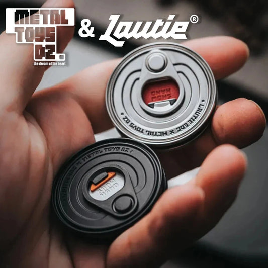 LAUTIE Dz HAPTIC COIN-CAN Fidget Toy - Metal EDC Haptic Coin for Anxiety Relief & Stress Relief, Handheld Gadget for Adults