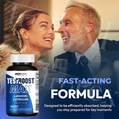 100 Tablets Men's Daily Vitality Supplement - Male Wellness, Energy & Performance Support