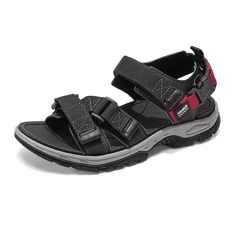 Men’s Summer Outdoor Sandals – Breathable Sport & Hiking Shoes, Wear-Resistant Casual Beach Footwear for Walking & Holidays