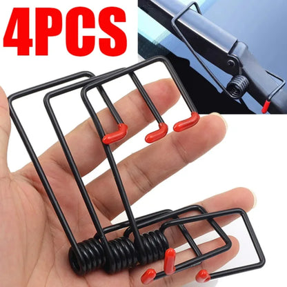 11cm Car Wiper Booster Spring – Universal Intelligent Wiper Arms, Alloy Rubber Windscreen Wipers, Replaceable Auto Parts Tool