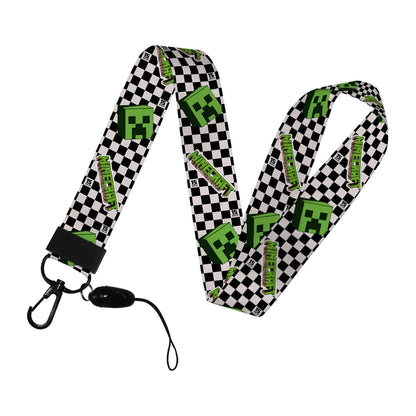 Cartoon Game Name Badge Holder Lanyard – Student ID & Credit Card Strap Gift