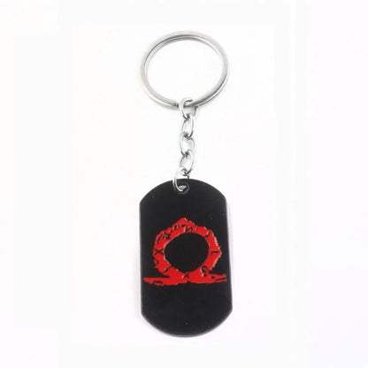 God of War Ragnarok Keychain - Thor Mjolnir Hammer, Leviathan Axe & Blades of Chaos Game Key Ring