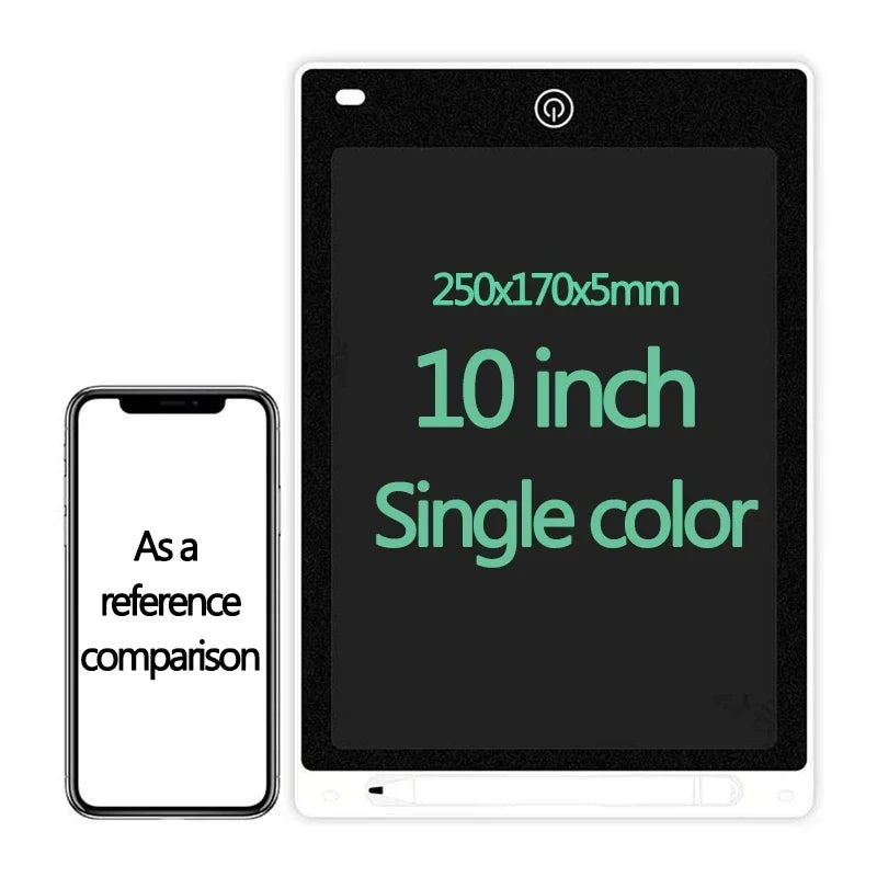 10/12 Inch LCD Writing Tablet - Drawing Board for Kids, Graffiti Sketchpad and Handwriting Blackboard, Magic Toy Gift