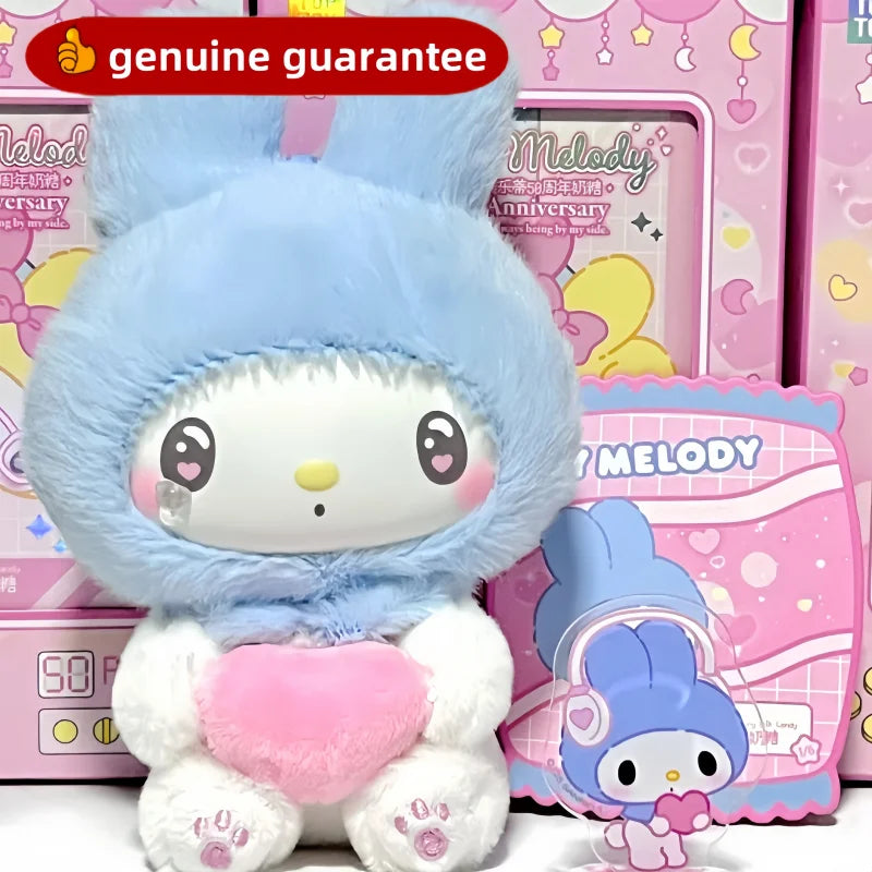 Genuine My Melody 50th Anniversary Vinyl Blind Box – Creamy Candy Series Kawaii Bag Pendant Mystery Gift