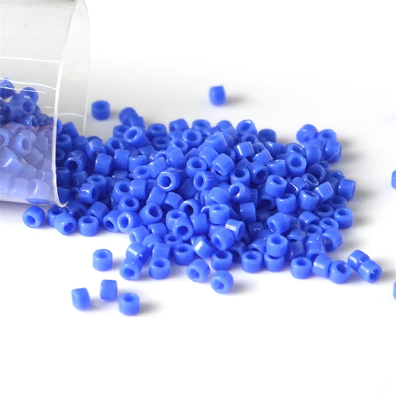 Miyuki Delica Seed Beads - 11/0 Glass Beads for DIY Jewelry, Bracelet Making & Craft Projects