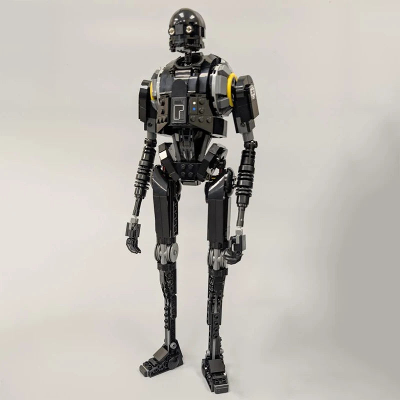 845PCS K-2SO Security Droid Building Blocks – Space Battle Robot Model Toy for Kids, Boys & Adults
