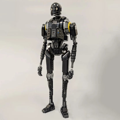 845PCS K-2SO Security Droid Building Blocks – Space Battle Robot Model Toy for Kids, Boys & Adults