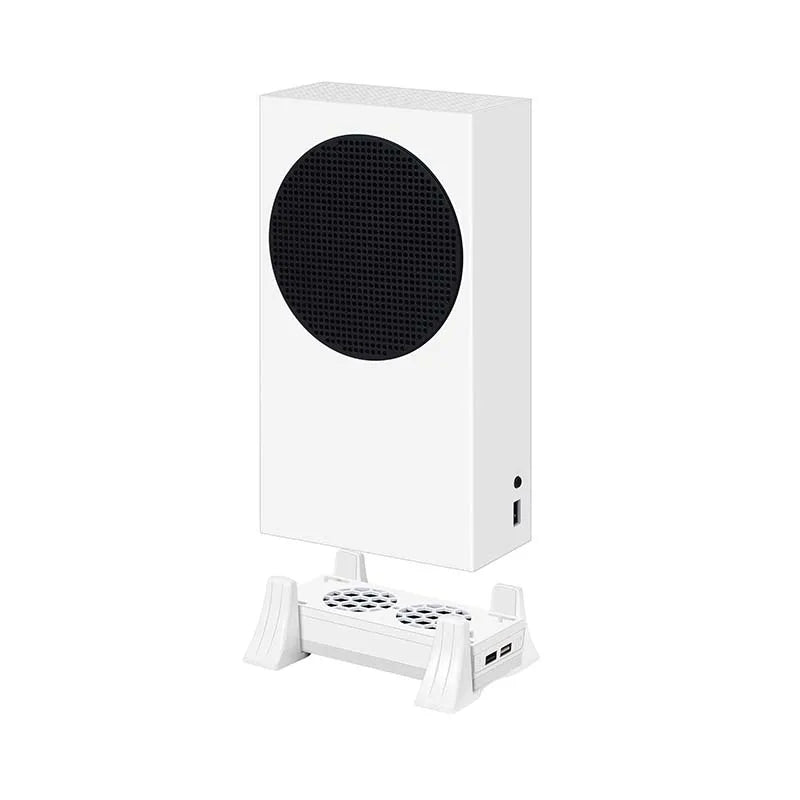 Xbox Series S Console Cooling Fan Holder — 3-Gear Adjustable Cooling System with Color Lights