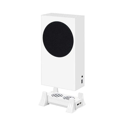 Xbox Series S Console Cooling Fan Holder — 3-Gear Adjustable Cooling System with Color Lights