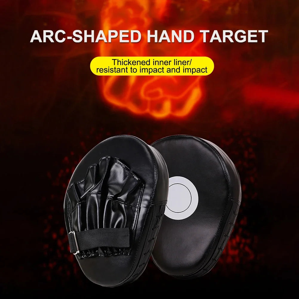 Kickboxing Gloves Pad - PU Leather Punch Target Bag for MMA, Karate, Muay Thai, Sanda & Free Fight Training for Adults & Kids
