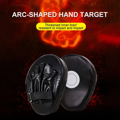 Kickboxing Gloves Pad - PU Leather Punch Target Bag for MMA, Karate, Muay Thai, Sanda & Free Fight Training for Adults & Kids