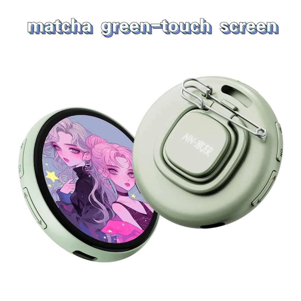 Dynamic Electronic Display Badge - Small Outdoor Digital Pendant for Fashion, 2D Display & Home Decor