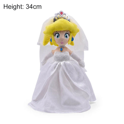 Mario Plush Toy Set – Princess Peach, Daisy, Toadette, Rosalina & Pauline Stuffed Dolls for Birthday Gifts