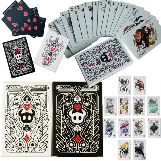 Hollow Knight Themed Playing Cards – Standard Poker Deck, Creative Family Party Board Game Cards, Portable Collectible Gift Set