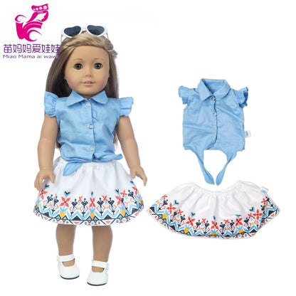 18-Inch Girl Doll Winter Coat — 43cm Baby Doll Jacket Outfit for Dressing