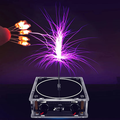 Multi-Function Tesla Music Coil Speaker – Wireless Transmission Lighting, Science & Education Experimental Product