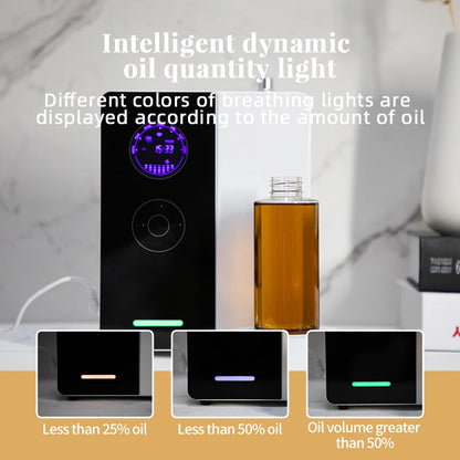 500m³ WiFi Perfume Diffuser – Electric Air Freshener & Environmental Fragrance Purifier, 200ML Capacity, Smart Home HVAC Metal Body