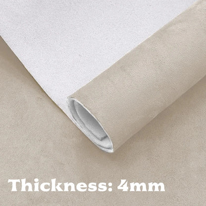 Suede Car Headliner Fabric with Foam Backing - Automotive Roof Lining for Interior Upholstery Repair & DIY Projects
