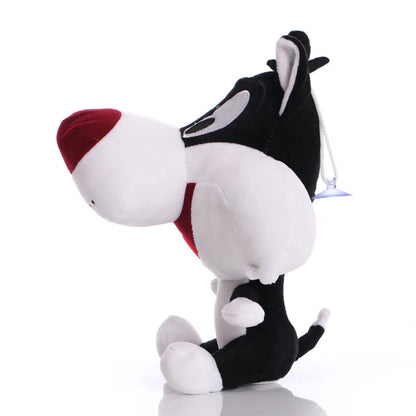 6 Piece Cartoon Character Plush Toy Set - Bugs Bunny, Daffy Duck, Tweety, Cyclone Dog and Bunny Rabbit Stuffed Dolls for Children’s Gifts