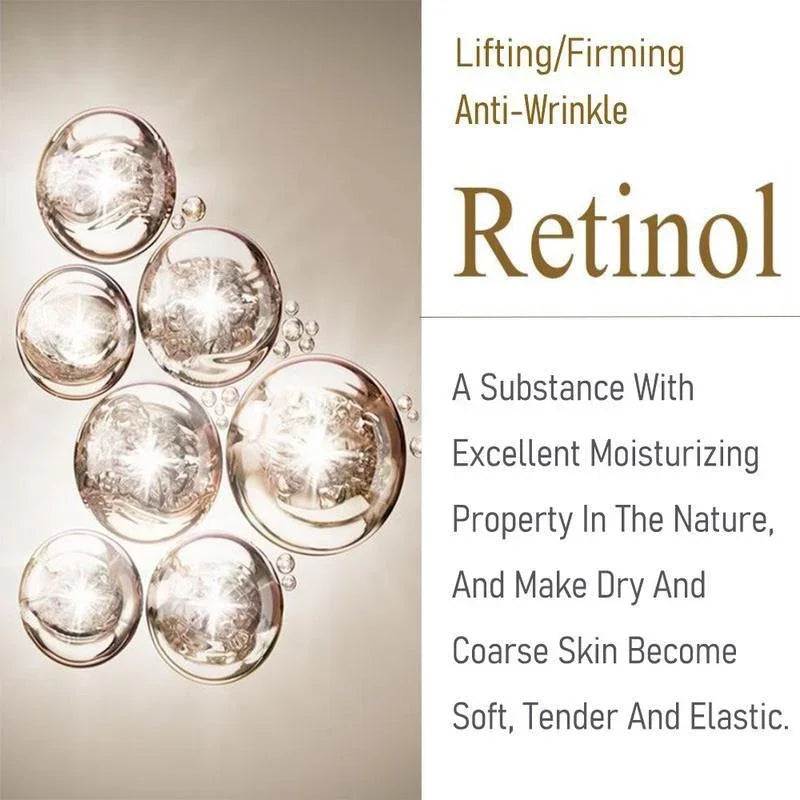Retinol Moisturizing Face Cream — Repairing, Nourishing & Brightening Anti-Aging Skincare for Healthy Facial Skin