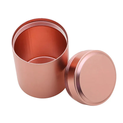 Mini Stainless Steel Metal Tea Box — Portable Travel Container for Sugar, Coffee & Household Storage