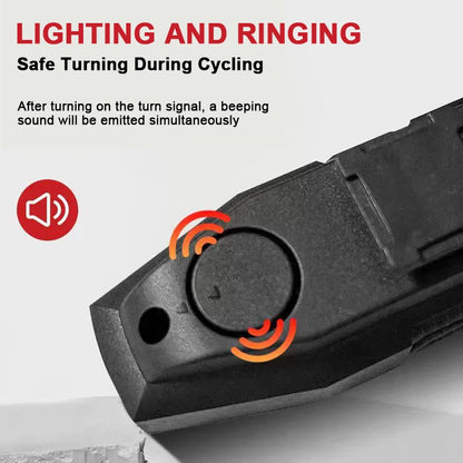 Wireless Remote Control Bike Turn Signal Tail Light – Rechargeable Bicycle Rear LED Direction Indicator for Road Cycling Safety